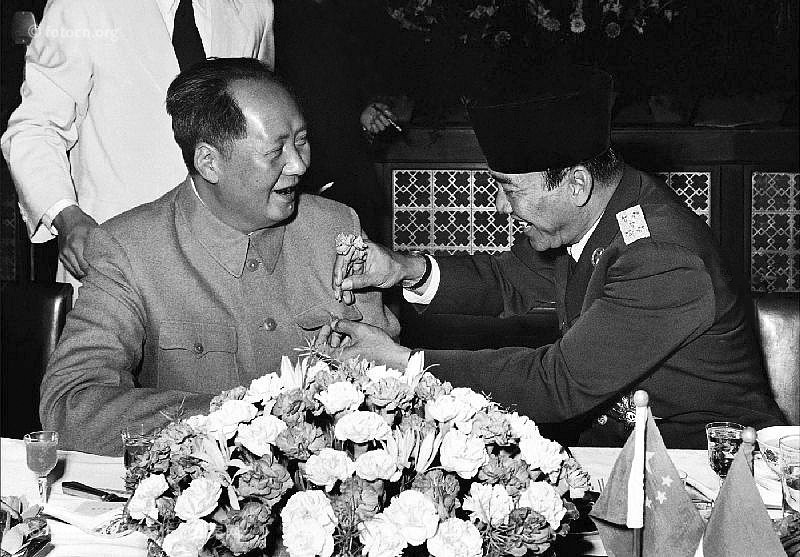 毛泽东为哪一位外国领导人送红玫瑰？ - 胡志平 - 老胡