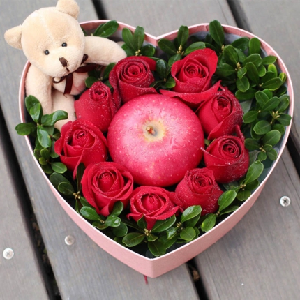 草莓唇印-9红玫瑰1苹果