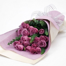 承诺-19支紫玫瑰