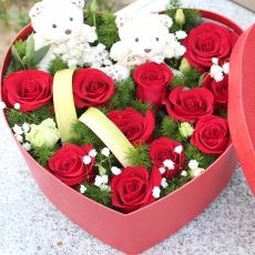 永远的浪漫-11红玫瑰礼盒