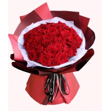 甜蜜纪事-33红玫瑰花束