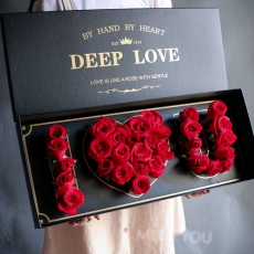 深爱-33红玫瑰深爱礼盒